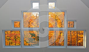 Design and modern windows photo