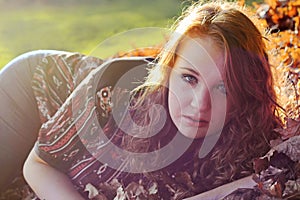 In the autumnal back light