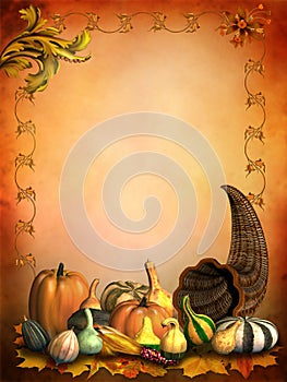 Autumnal gourds