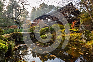 Autumnal scenery of Nikko national park