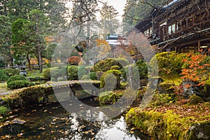 Autumnal scenery of Nikko national park