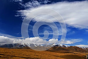 The Autumnal Scenery of Qinghai - Tibet Plateau