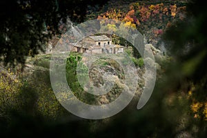 Autumnal trekking in the province of Siena, from Buonconvento to Monte Oliveto Maggiore Abbey