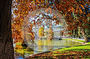 Crystal Palace, Buen Retiro Park. Madrid, Spain