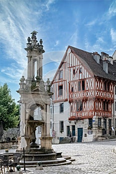 Autun, medieval city in Burgundy