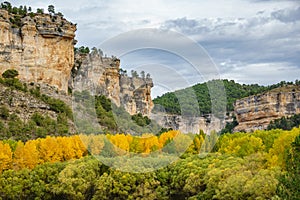 Autunm landscape in Cuenca