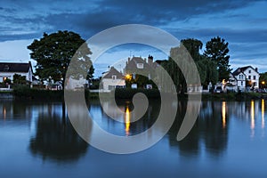 Auxerre along Yonne River