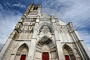 Auxerre cathedral photo