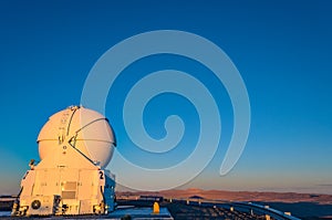 Auxiliary telescope, one of the four that integrates the Very Large Telescope