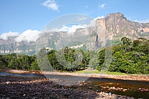 Auyan Tepuy with Angel Falls photo