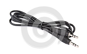 An AV cable 3.5mm stereo jacks