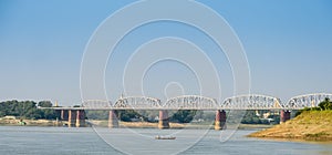 Ava Bridge, Myanmar photo