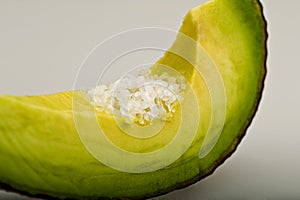 Avacado with sea salt