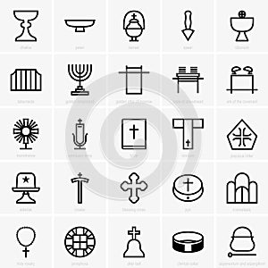 Religion icons