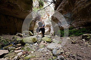 Avakas Gorge valley on Cyprus