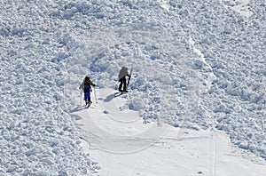 Avalanche-barrier photo