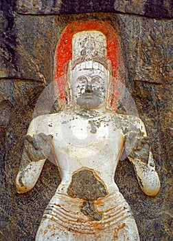 Avalokiteshvara Bodhisattva, Buduruvagala, Sri Lanka