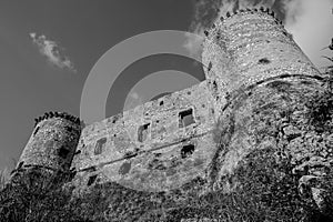 The Avalos castle of Vairano Patenora, Campania, Italy