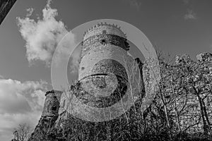 The Avalos castle of Vairano Patenora, Campania, Italy