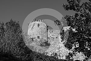 The Avalos castle of Vairano Patenora, Campania, Italy