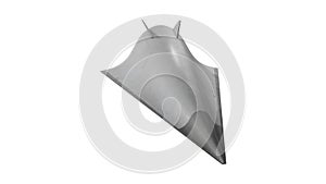 Avangard hypersonic glide vehicle 3D illustration