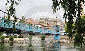 Avanos Bridge over Kizilirmak, Avanos Town, Turkey