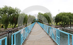 Avanos Bridge over Kizilirmak, Avanos Town, Turkey