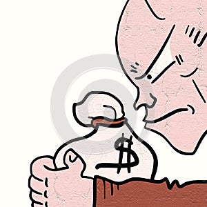 Avarice illustration