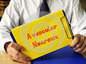 Avascular Necrosis sign on the sheet