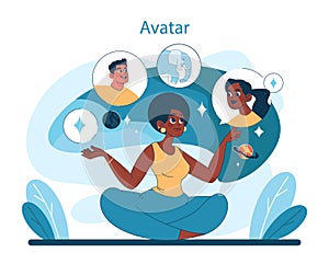 Avatar Creation in Virtual Tourism. A content creator designs diverse avatars