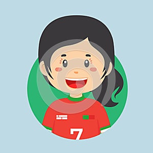 Avatar of a Footballers Character