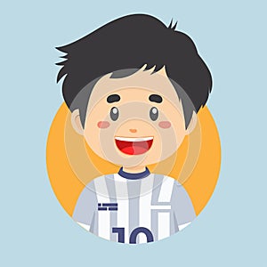 Avatar of a Footballers Character