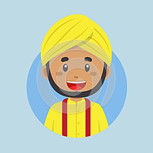 Avatar of a Indian Character