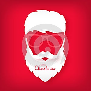 Avatar Santa Claus with a beautiful hairdo.