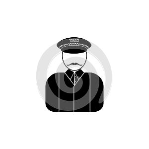 avatar of a taxi driver icon.Element of popular avatars icon. Premium quality graphic design. Signs, symbols collection icon for w