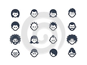 Avatar and user icons