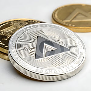 AVAX Avalanche Blockchain cryptocurrency coin photo