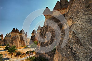 Avcilar Valley Cappadocia (Anatolia Turkey). Fairy chimneys photo