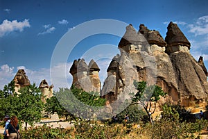 Avcilar Valley Cappadocia (Anatolia Turkey). Fairy chimneys