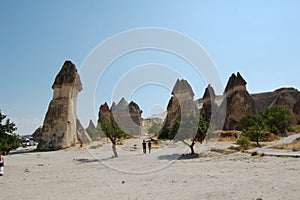 Avcilar Valley (Cappadocia Turkey). Fairy chimneys