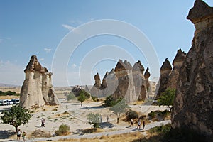 Avcilar Valley (Cappadocia Turkey). Fairy chimneys photo