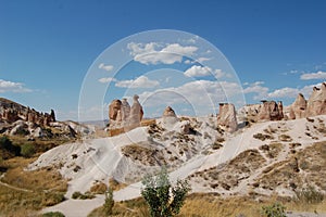 Avcilar Valley (Cappadocia Turkey). Fairy chimneys. The camel