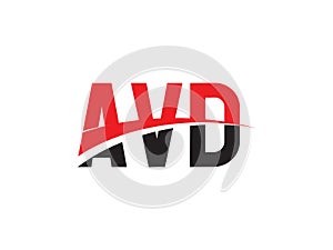AVD Letter Initial Logo Design Vector Illustration