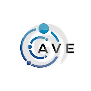 AVE letter logo design on black background. AVE creative initials letter logo concept. AVE letter design
