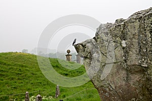 Avebury Henge Wiltshire United Kindom