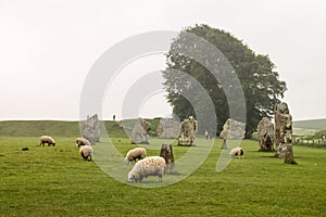 Avebury Henge Wiltshire United Kindom