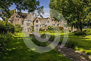 Avebury manor house in the village of Avebury, Wiltshire, UK.