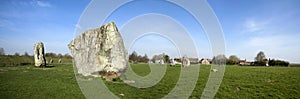 Avebury ring standing stone circle wiltshire uk