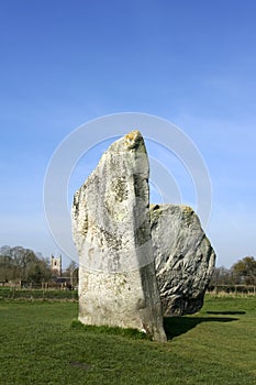 Avebury ring standing stone circle wiltshire uk photo