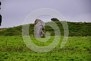 Avebury Stone Circle Henge monument standing in Wiltshire, southwest England, one of the best known prehistoric largest megalithic